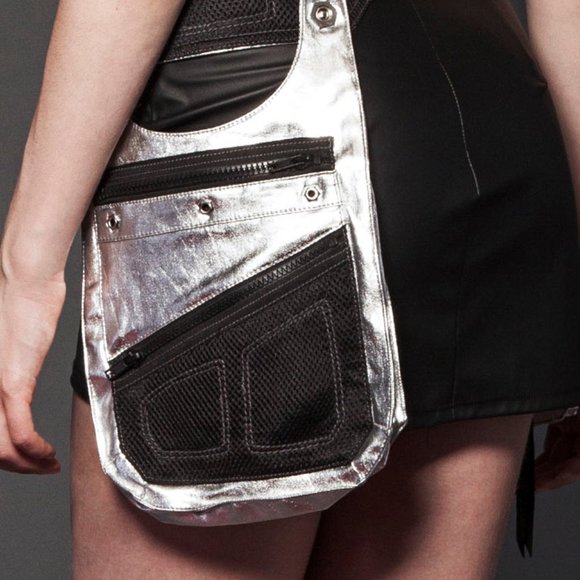 Lip Service Rare Technocracy Unisex Cyber Punk Industrial Utility Belt L-XL main image 8